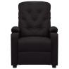 Sillón de masaje eléctrico cuero sintético negro 3