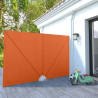Toldo lateral plegable terraza color terracota 300x200 cm 1