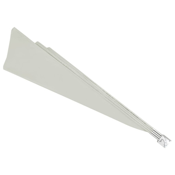 Toldo lateral plegable de balcón color crema 160x240 cm M 4