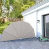 Toldo lateral plegable terraza color crema 200 cm 1