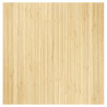 Tapete retangular 100x100 cm bambu cor natural clara 2