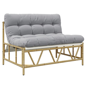 Banco de Jardim com Almofada 110x80x71 cm Aço H