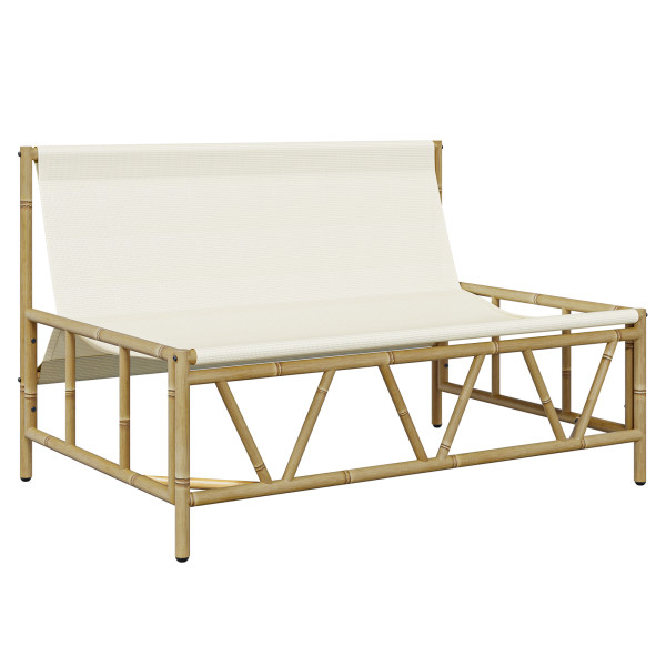 Banco de Jardim com Almofada 110x80x71 cm Aço M 5