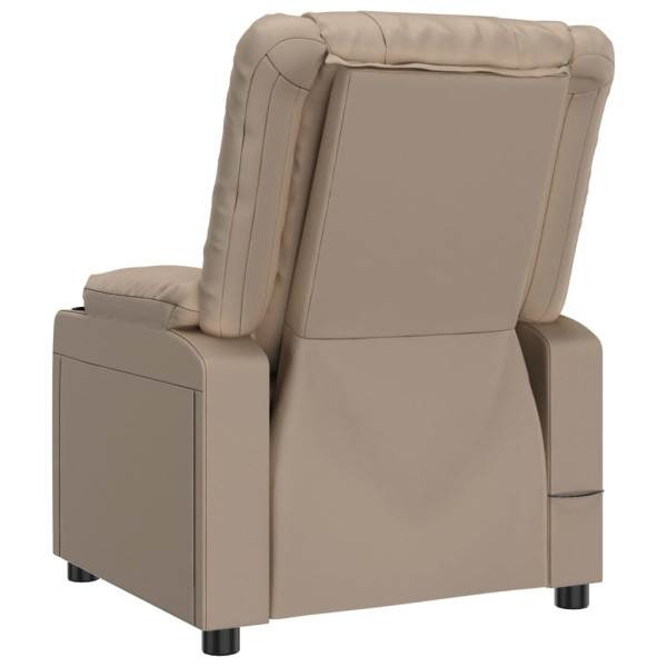 Cadeira de massagens couro artificial cappuccino M 5