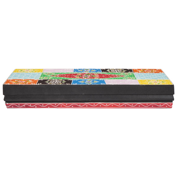 Prateleiras de Parede 2 pcs 40x20x6 cm Madeira Sólida de Mangueira M 3