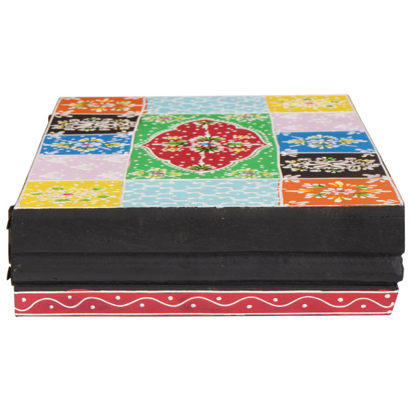 Prateleiras de Parede 2 pcs 40x20x6 cm Madeira Sólida de Mangueira M 4