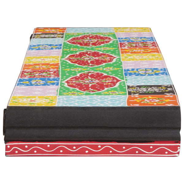 Prateleiras de Parede 2 pcs 100x20x6 cm Madeira Sólida de Mangueira M 4