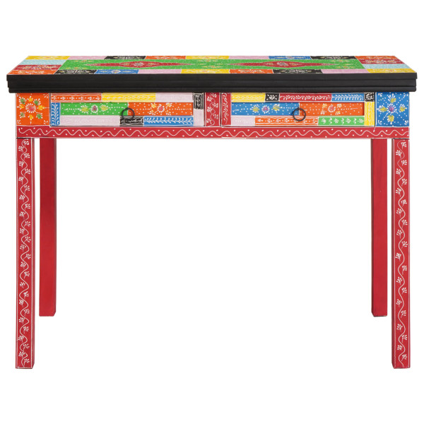 Escritorio 100x50x75 cm de Madera Sólida de Mango M 3