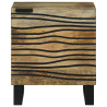 Cabinetes de noche 2 pcs 40x33.5x46 cm Madera maciza de mango 5