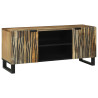 Cabinet de TV 105x33.5x46 cm Madera Maciza de Mango y Madera Ingenierada 1