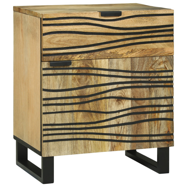 Armario de Noche 50x33x60 cm de Madera Maciza D