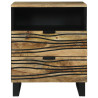 Cabinet de Noche 50x33x60 cm Madera Maciza de Mango 4