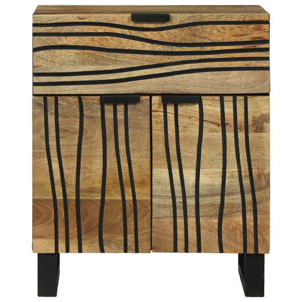 Guarda-roupa de cabeceira 50x33x60 cm em Madeira Sólida de Mangueira M 4