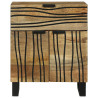 Guarda-roupa de cabeceira 50x33x60 cm em Madeira Sólida de Mangueira 4