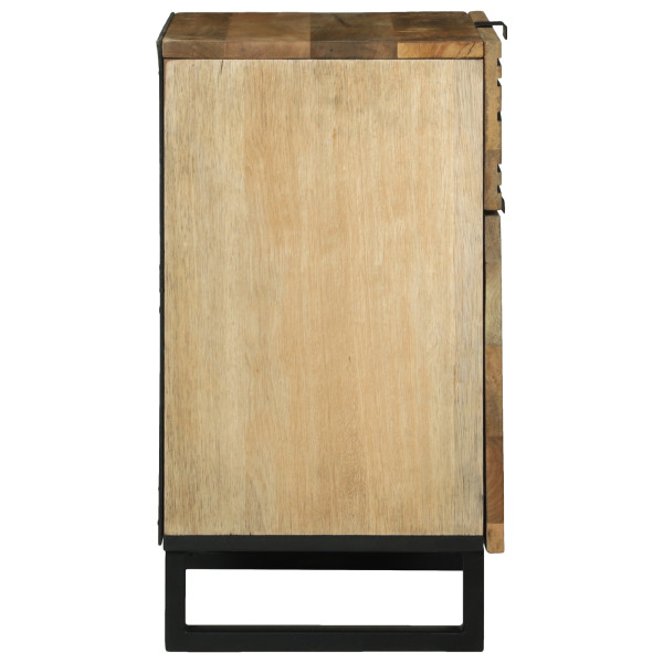 Cabinete de Noche 50x33x60 cm Madera Sólida de Mango M 5