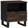 Cabinet de Noche 40x33x46 cm Madera Maciza de Mango 1
