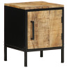 Cabinet de Noche 30x30x40 cm Madera Maciza de Mango 1