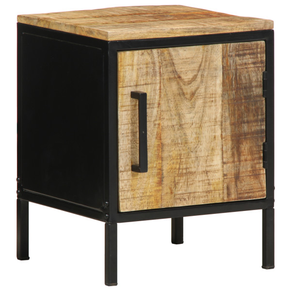Cabinet de Noche 30x30x40 cm Madera Maciza de Mango M 4