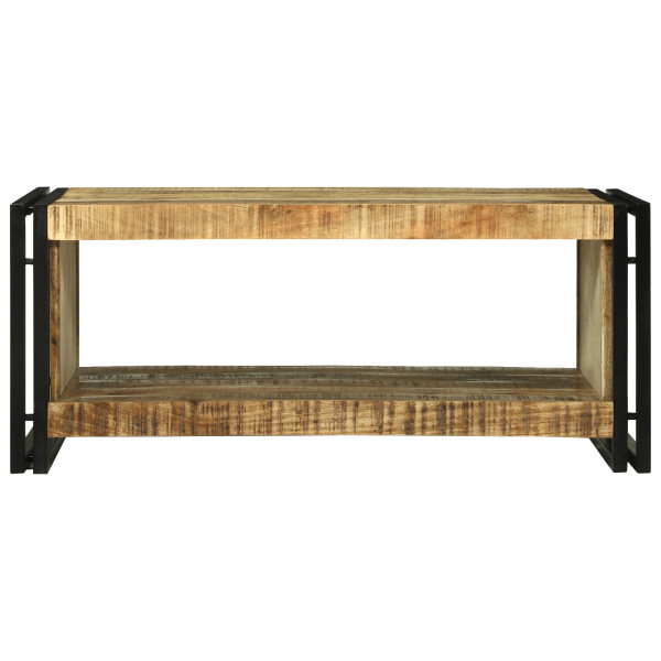 Mesa de Café 90x50x38 cm Madera Maciza de Mango M 4