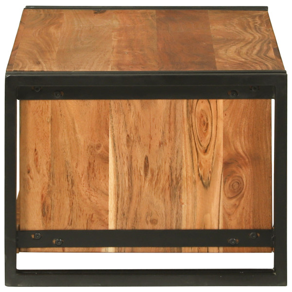 Mesa de Café 90x50x38 cm Madeira Maciça de Acácia M 5