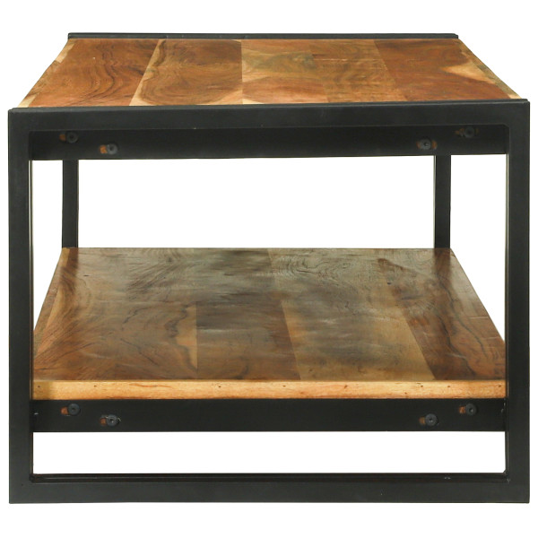mesa de café 120x50x38 cm Madera Sólida de Acacia M 5