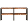 Mesa Consola 160x33x75 cm Madera Sólida Recuperada 4