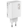 Xiaomi 67W USB-A Hyper Combo Adapter Blanco 1