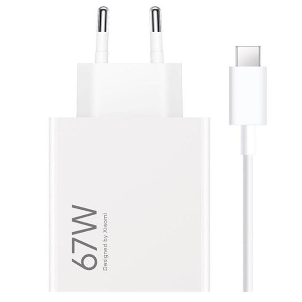 Xiaomi 67W USB-A Hyper Combo Adapter Blanco M 2