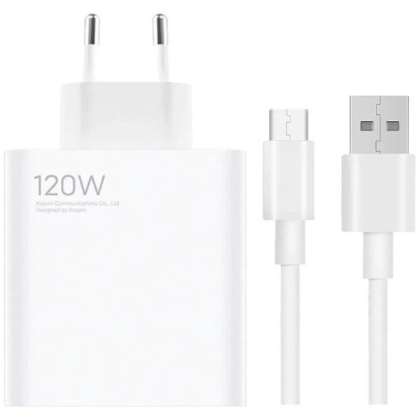 Cargador de pared Xiaomi 120W USB-C blanco D