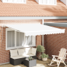 Toldo Retráctil Manual Blanco 350x250 cm 1