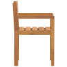 Sillas de jardín 4 unidades 50x53x80 cm Madera maciza Acacia 5