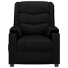 Sillón de masaje eléctrico cuero sintético negro 4