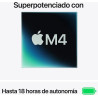 APPLE MACBOOK AIR 15.3" 2025 M4 24GB RAM 512GB plata 5