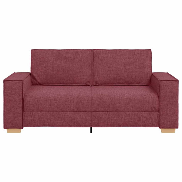 Sofá de 2 lugares. cor vinho. 140 cm. tecido M 4