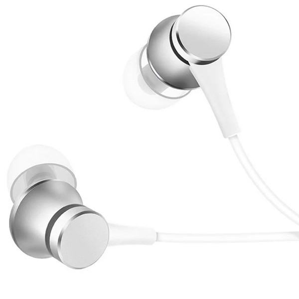 Auriculares intrauditivos xiaomi mi in ear basic/ con micrófono/ jack 3.5/ plateados M 4