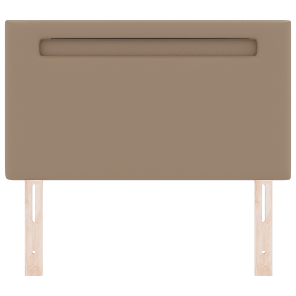 Cabezal  Diseño Sencillo Cappuccino 100 cm Cuero Sintético M 4