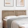 Cabeceira  Design Simples Cappuccino 140 cm em Couro Sintético 1