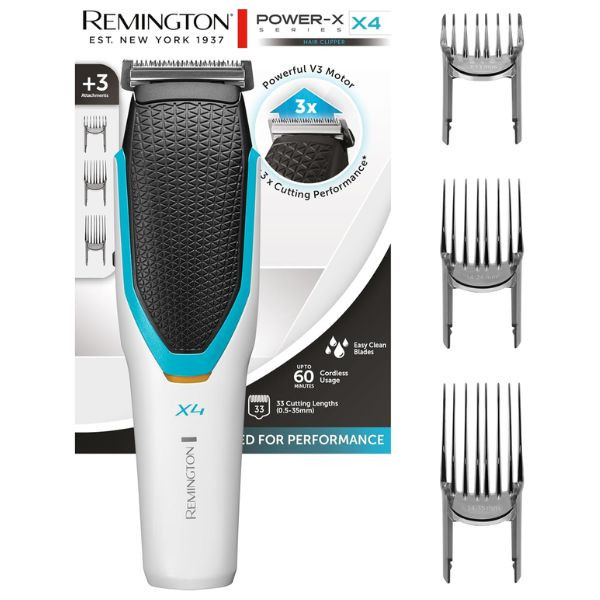 Cortapelos REMINGTON X4 SERIES HC4000 negro M 2
