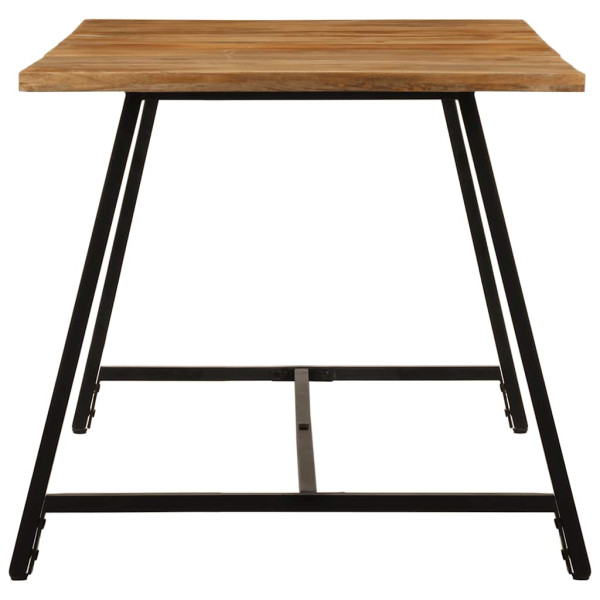 Mesa de jantar 160x80x75 cm madeira de mangueira maciça M 3