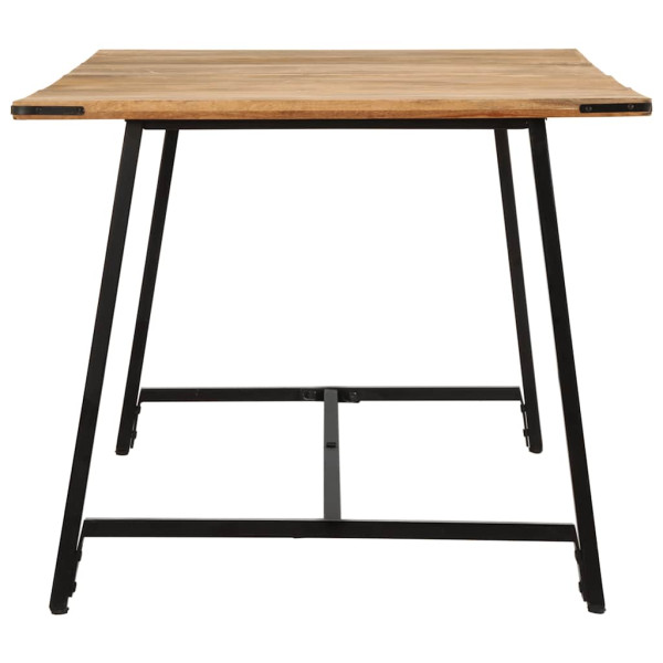 Mesa de comedor madera maciza de mango 180x90x75 cm M 3