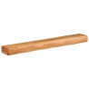 Prateleiras parede 2 pcs 100x17x8 cm madeira de acácia maciça 3