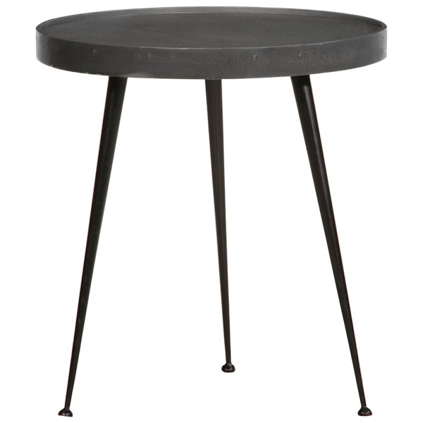 Mesas de centro 3 pcs derivados de madeira preto M 4