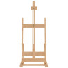 Cavalete de mesa 29.5x33x80 cm madeira de pinho maciça 3