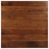Tablero de mesa cuadrado madera maciza reciclada 80x80x2.5 cm 1
