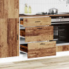 Mueble bajo de cocina porto madera vieja madera reconstituida 3