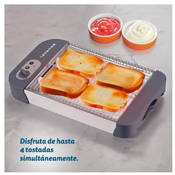 Tostador Grunkel TSP-G2 600W azul/plata M 4