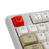 Teclado gaming royal pbt mecanico blanco 4