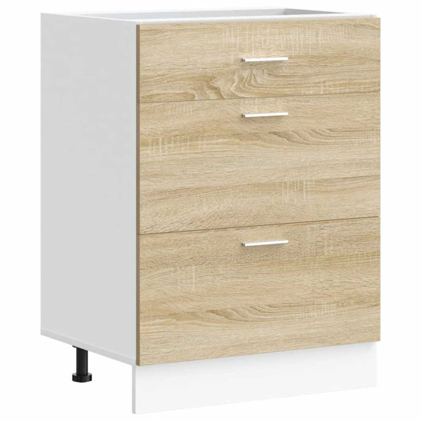 Mueble bajo de cocina “Lyon” de roble sonoma M 2