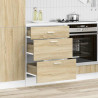 Mueble bajo de cocina “Lyon” de roble sonoma 3
