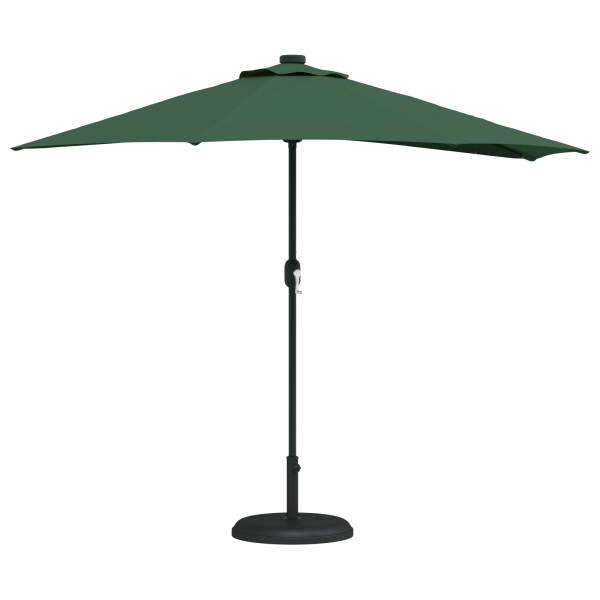 Parasol de Jardim Meio Verde Médio M 3
